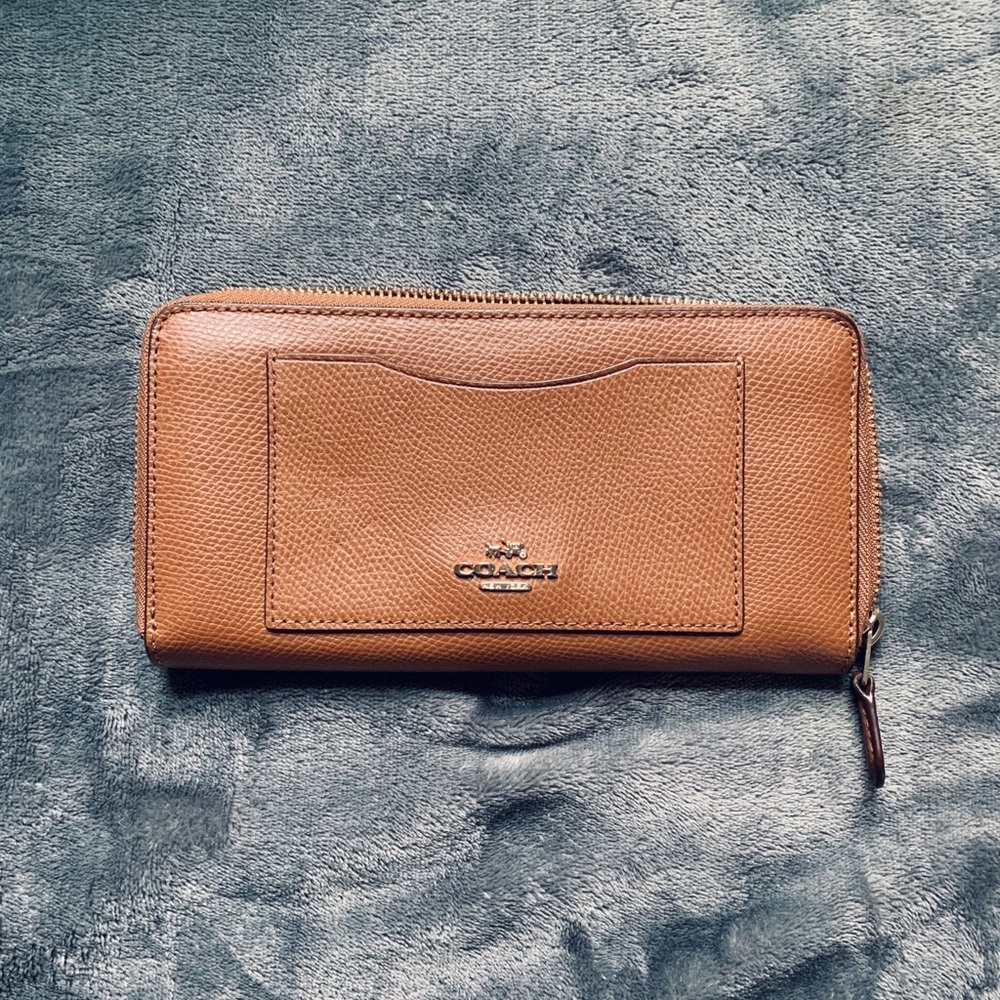 Coach Brown Leather Wallet